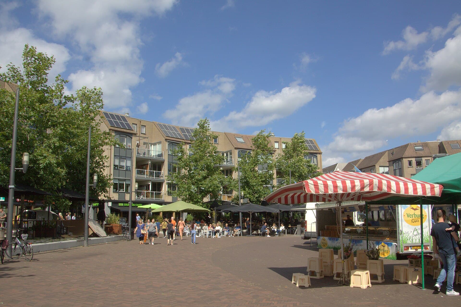 Het Rond in het centrum van Houten